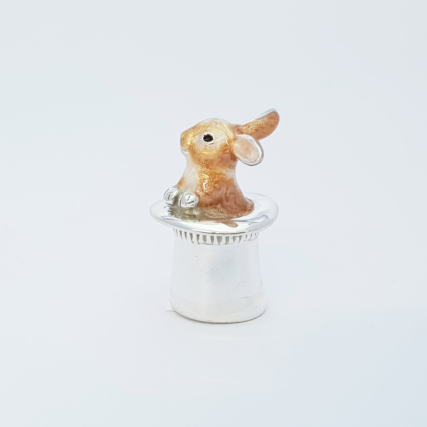 Silver Rabbit in Hat