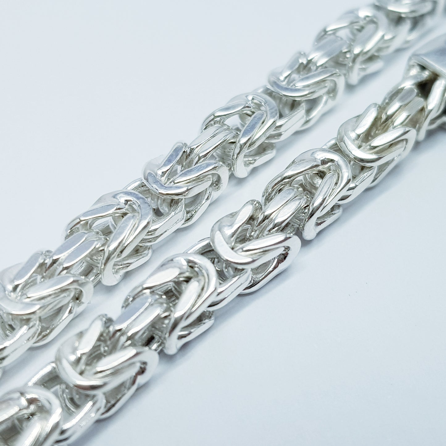 Silver Byzantine Chain