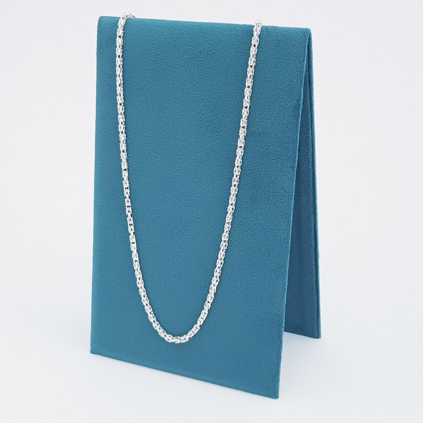 Silver Byzantine Chain 3mm wide