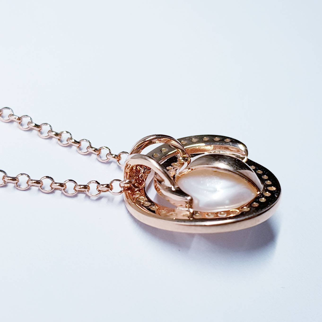 Rose gold pearl Pendant, Sterling silver pearl Pendant, Classic Jewelry, Real Pearl necklace, Elegant Pendant