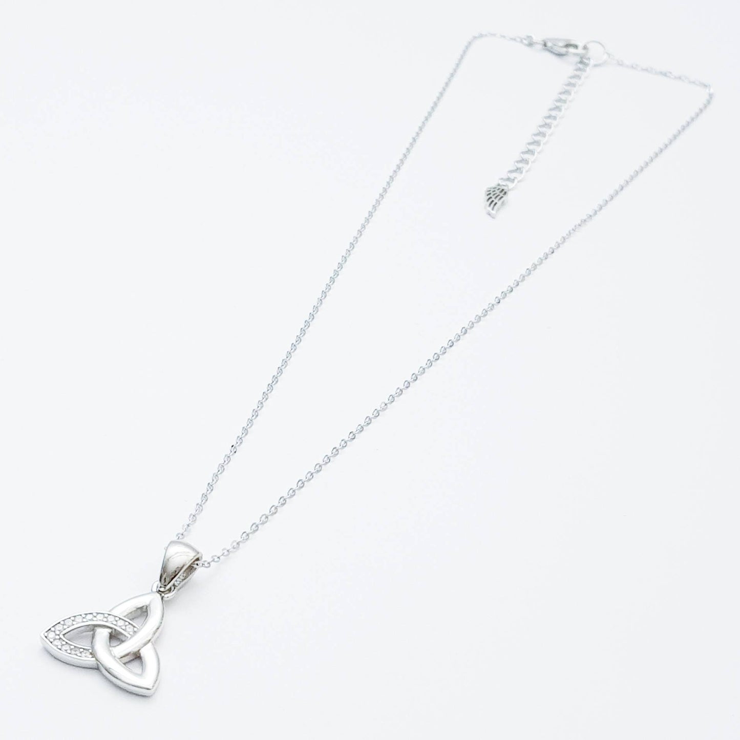 Celtic Trinity knot pendant, celtic necklace made in Ireland