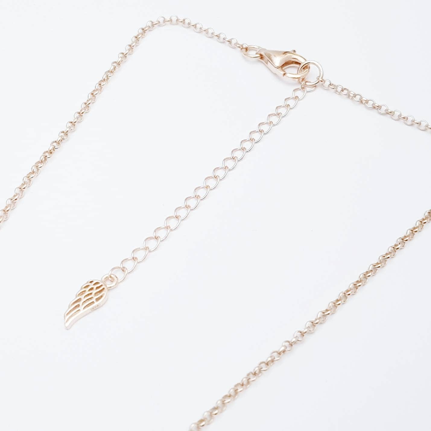 Baby pink Claddagh pendant, Irish claddagh necklace from Galway, Ireland, silver and rose gold claddagh pendant