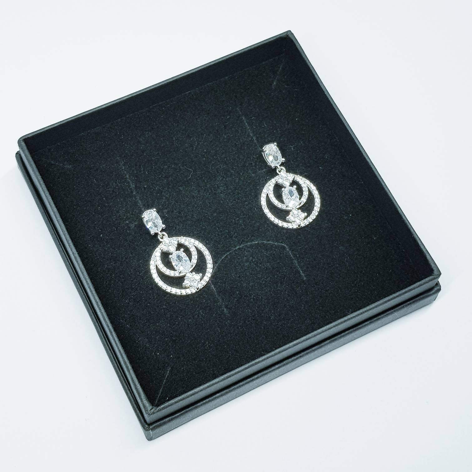 925 silver drop Earrings, chandelier Earrings, vintage drop Earrings,