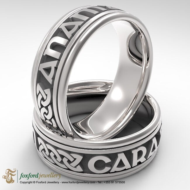 Sterling Silver Mo Anam Cara Ring, Irish Soul mate ring