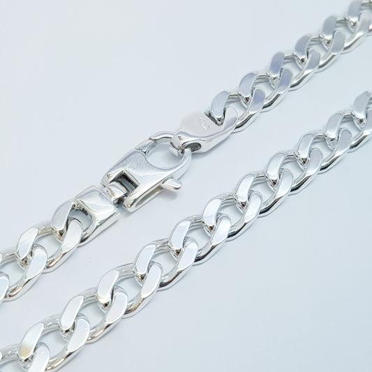 Silver Curb chain