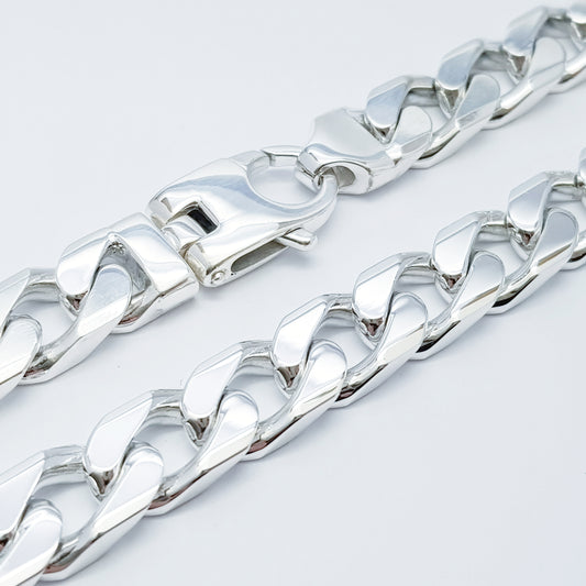 Heavy Silver Curb chain