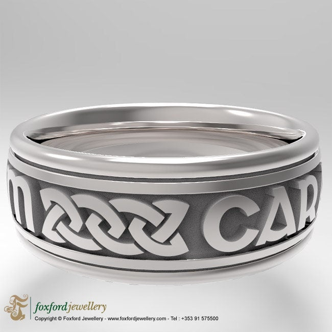 Sterling Silver Mo Anam Cara Ring, Irish Soul mate ring