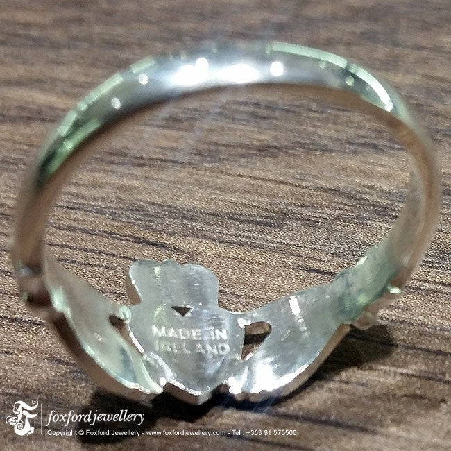 Sterling Silver Claddagh ring, Irish Claddagh ring, made in Galway, Ireland