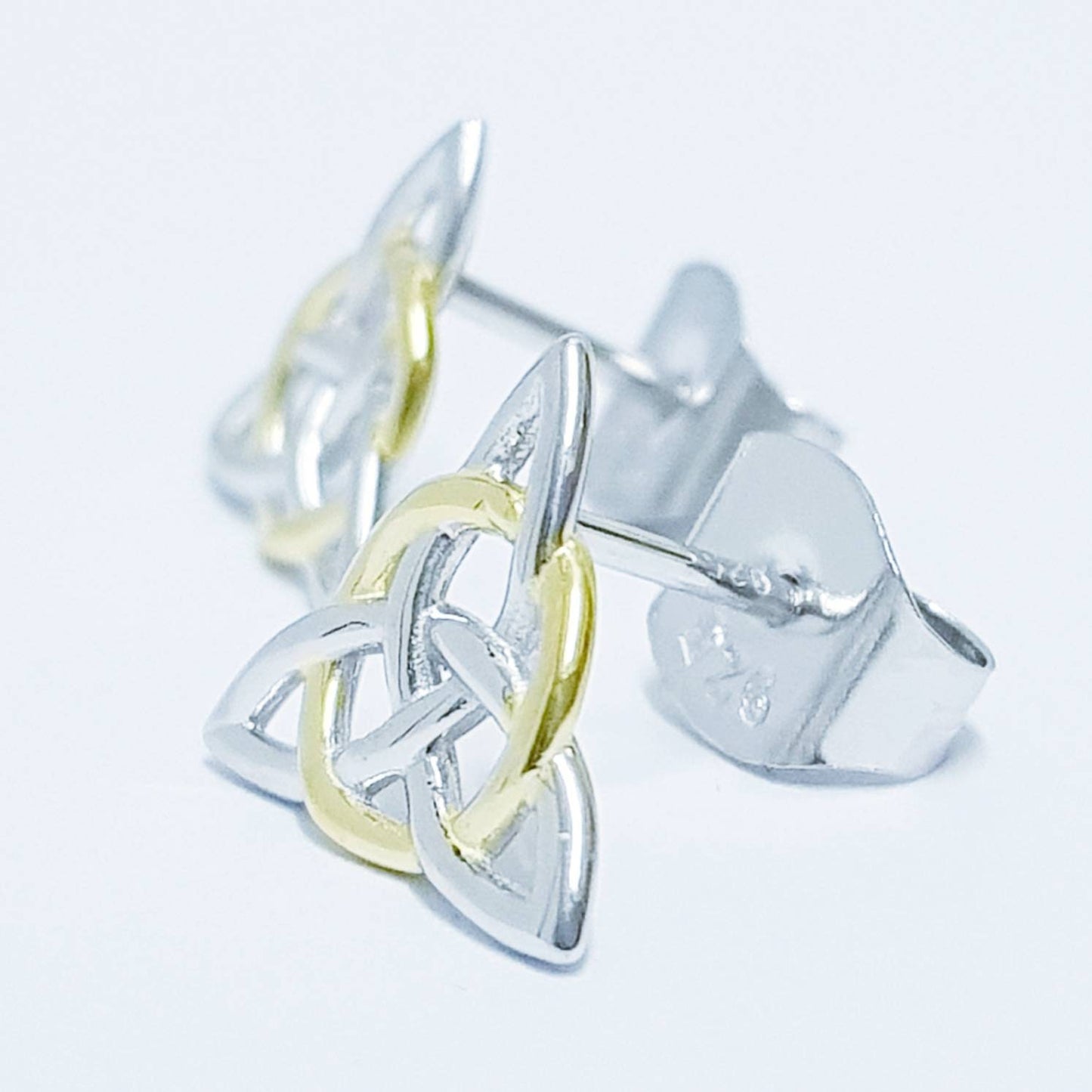Celtic knot Earrings, Irish Earrings, Celtic Earrings, Small Celtic Earrings, triquetra earrings