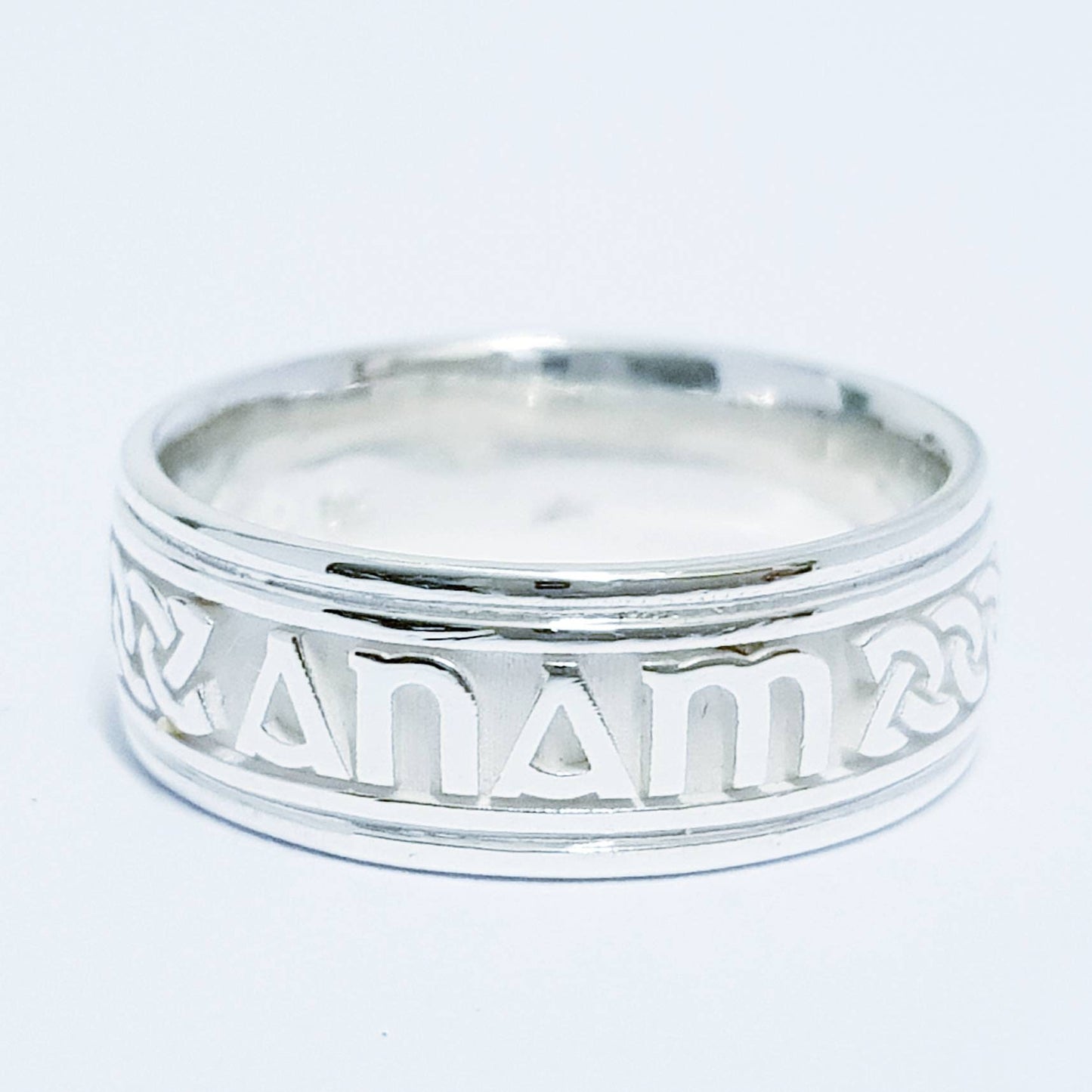 Sterling Silver Mo Anam Cara Ring, Irish Soul mate ring
