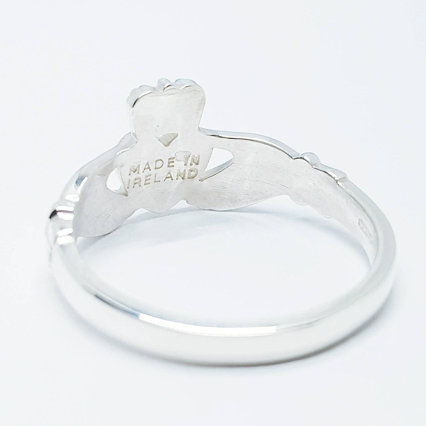 Sterling Silver Claddagh ring, Irish Claddagh ring, made in Galway, Ireland