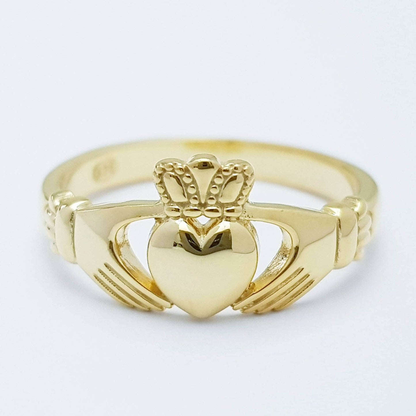 Gold-Plated (Sterling Silver) Claddagh Ring