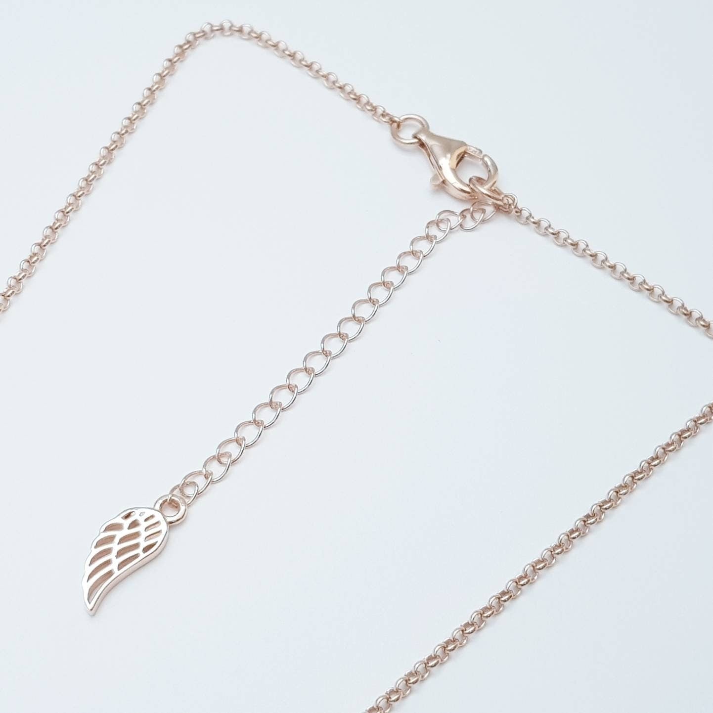 Celtic knot pendant, rose gold plated Celtic triquetra necklace, Celtic necklace made in Ireland