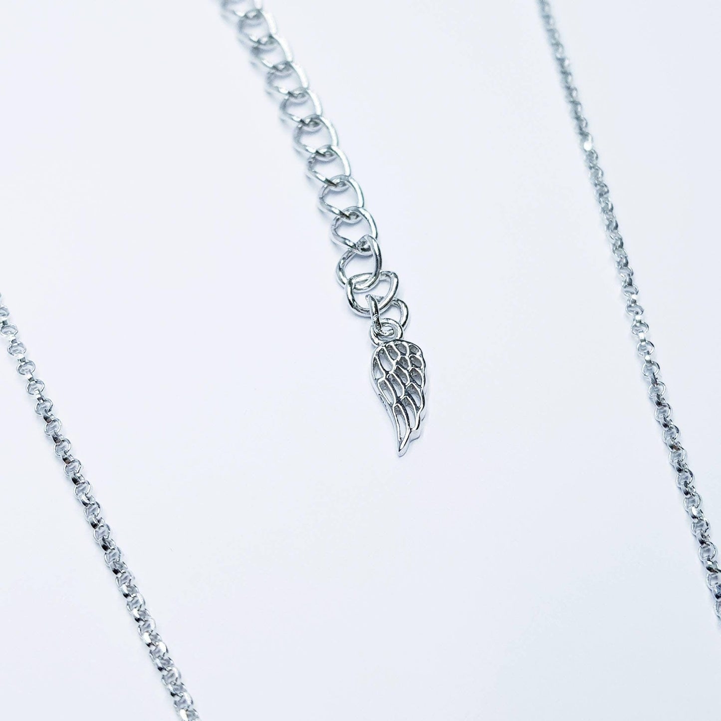 Sterling Silver Claddagh pendant, sapphire blue Claddagh necklace from Ireland