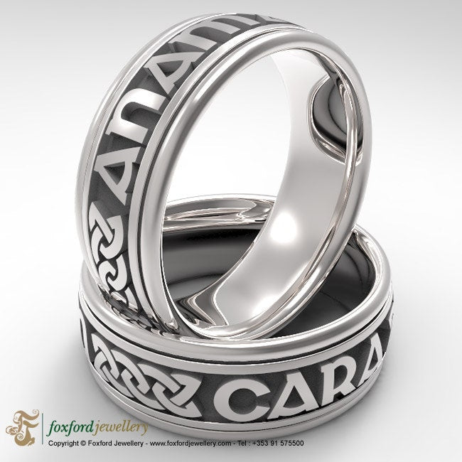 Sterling Silver Mo Anam Cara Ring, Irish Soul mate ring
