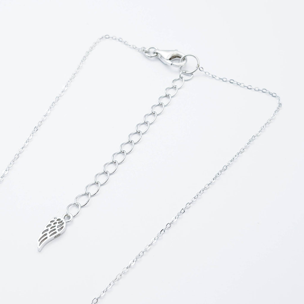 Sterling Silver Celtic Pendant, Double sided celtic necklace, triquetra pendant