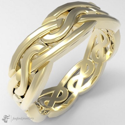 Gold Celtic Ring